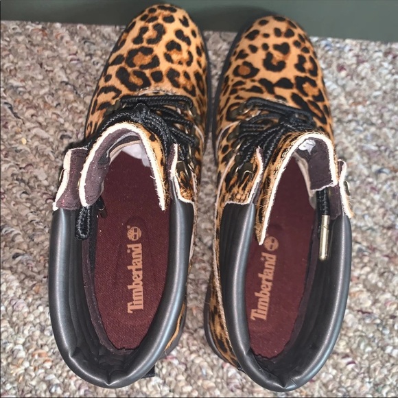 Timberland Leopard Print Boots - Picture 8 of 8